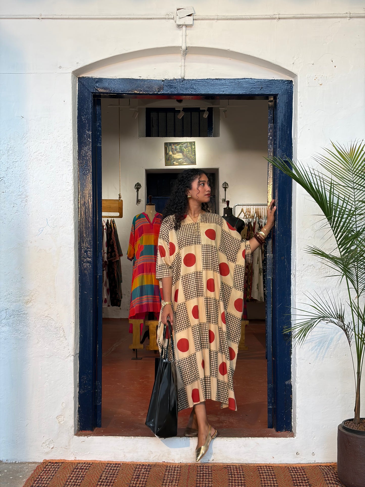 RETRO POP KAFTAN