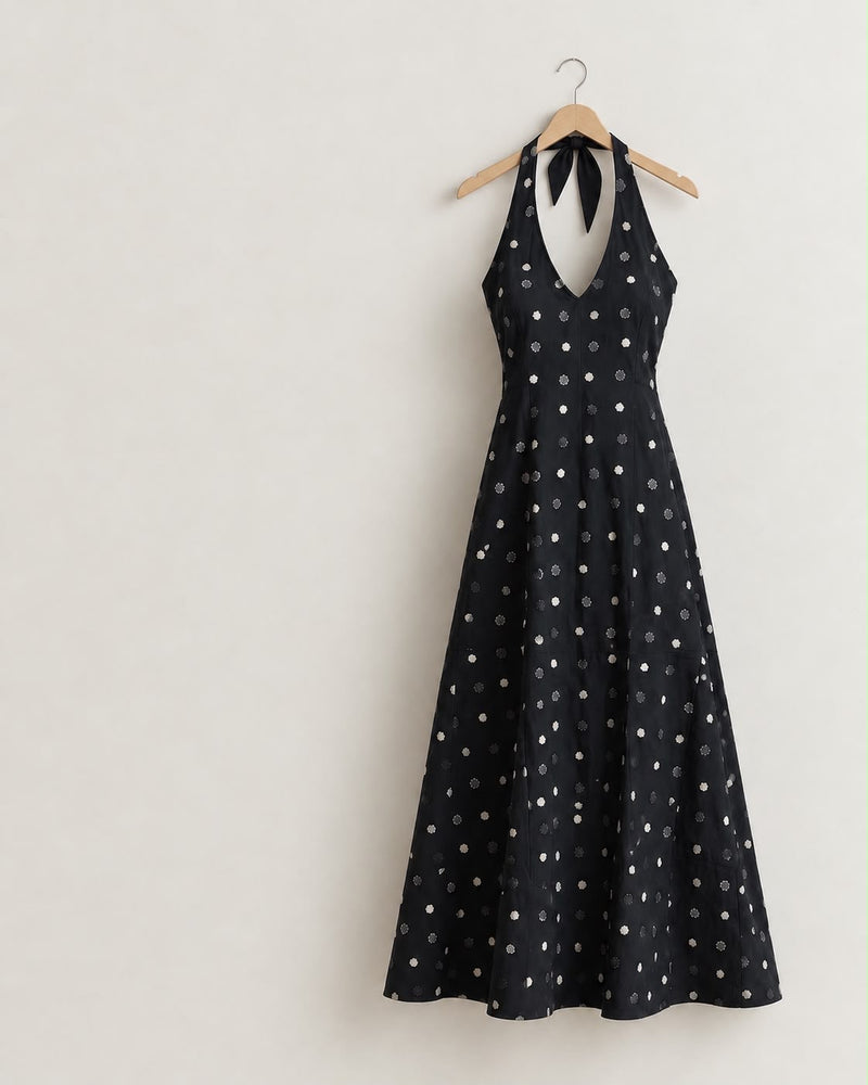 Kala Halter Neck (Polka)